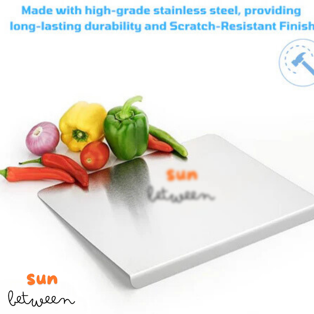 Stainless Steel Chopping Board & Kitchen Countertop  (Original Big Size) Diwali Offer - Lowest Price of the Month